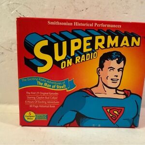 Superman on Radio CD Set - Red